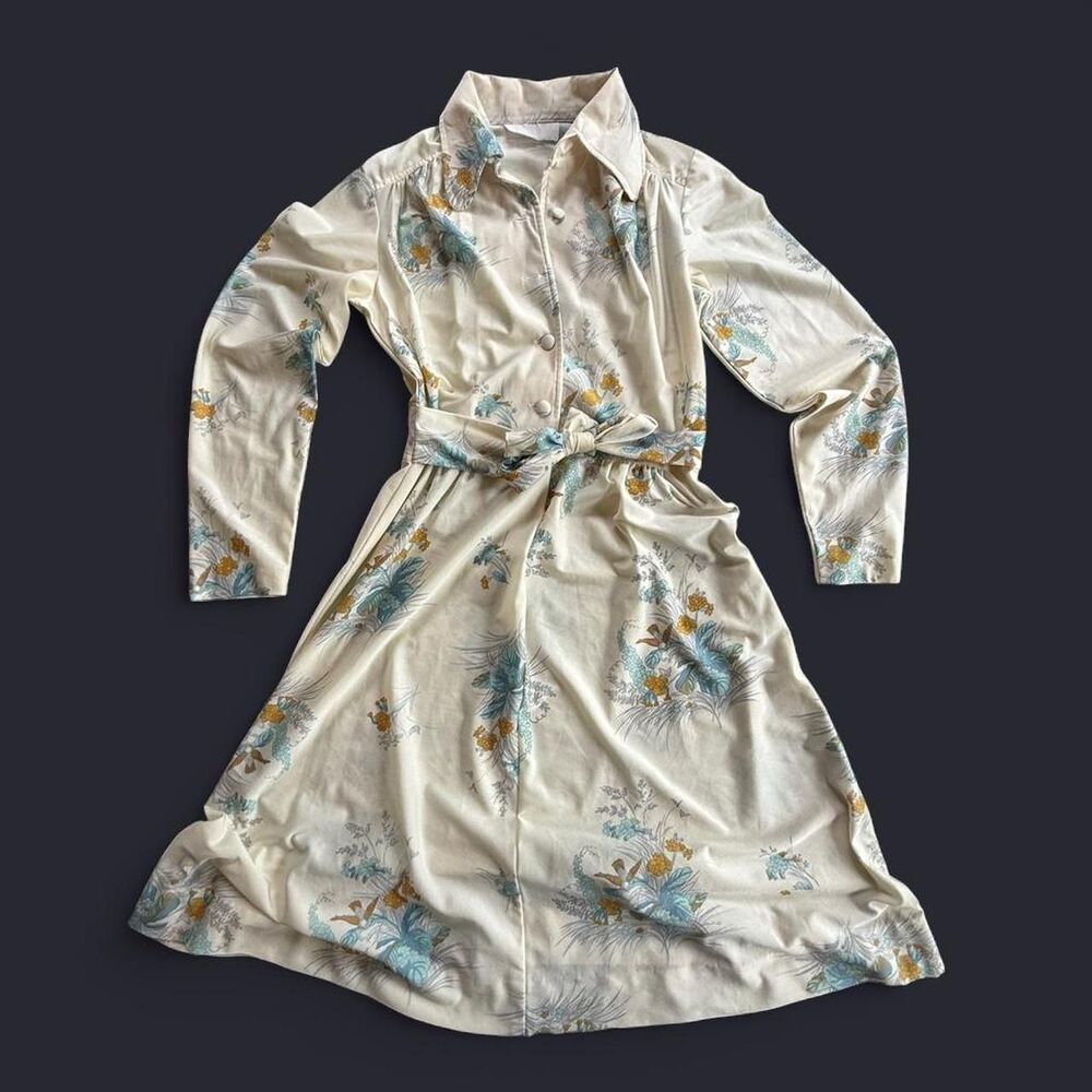 Retro MCM Size Small Vintage A-Line Dress